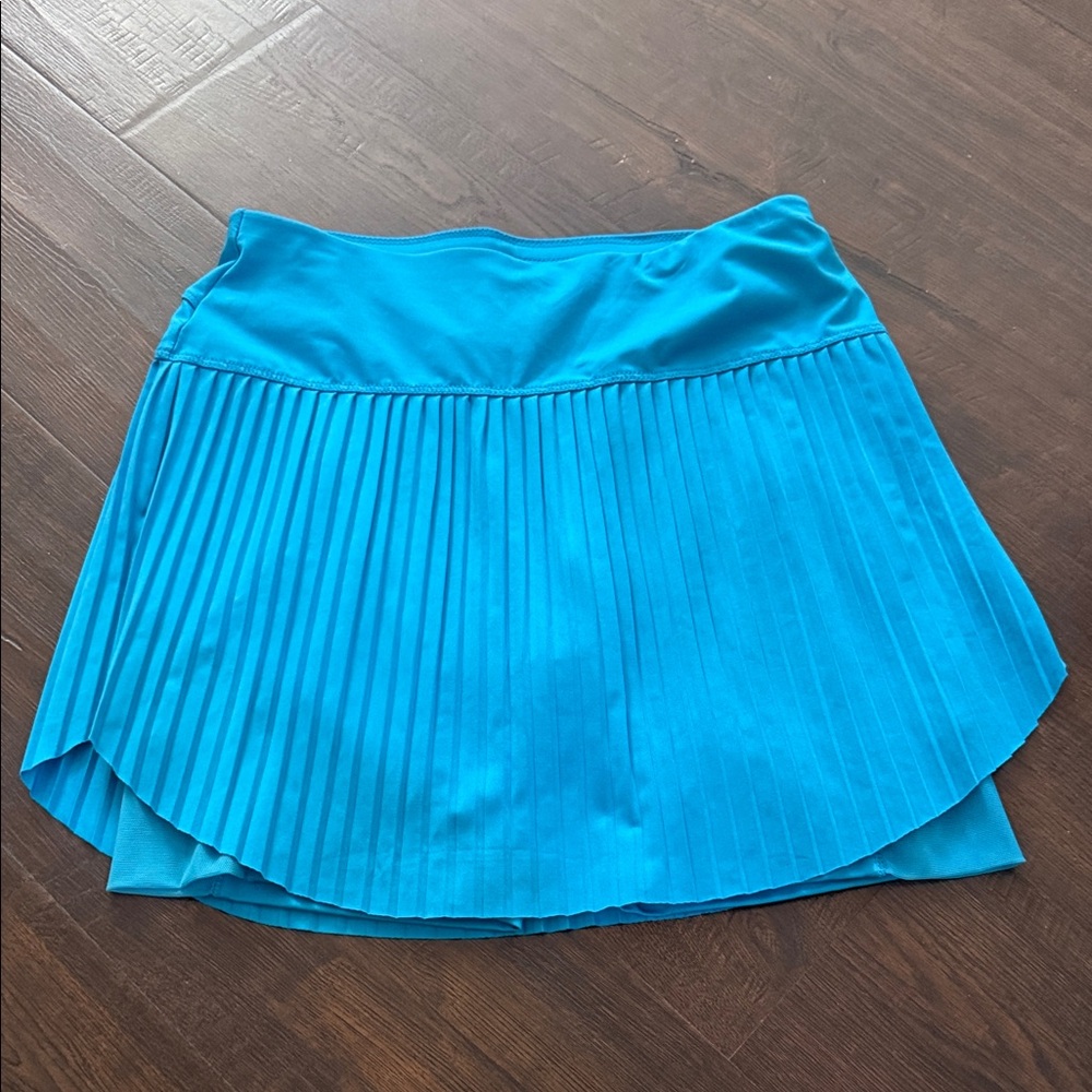 Lucky in Love Vibrant Blue Skater Skirt